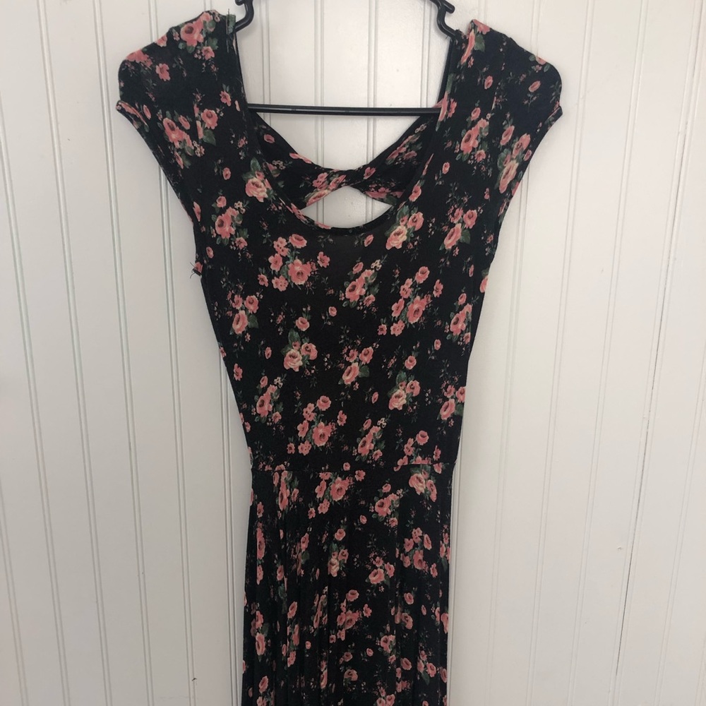 cut-out skater dress